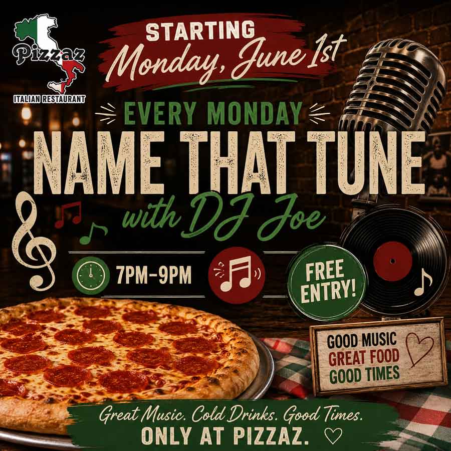 Name that Tune at Pizzaz